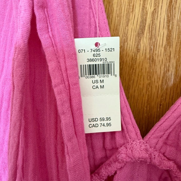 Pink Women's Cover Up Dress - aerie - Picture 4 of 4